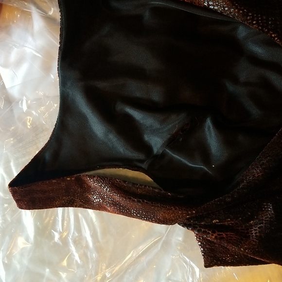 Vintage Carole Little Sleeveless Maxi Animal Print Textured 14 - Picture 8 of 16